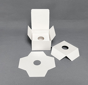 Xinrunjin boîte d'emballage de cosmétologie personnalisée capteur à micro-ondes plateau de carte intérieur boîte de papier électronique blanc F Pit emballage intérieur - Product Image 3