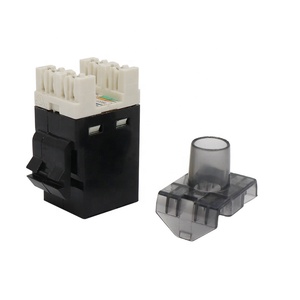 โมดูลเครือข่ายคีย์สโตนแจ็ค <span class=keywords><strong>Cat6</strong></span> <span class=keywords><strong>Rj45</strong></span> Utp คุณภาพสูงแบบคู่ 110 ชนิด 180 องศา สำหรับชิ้นส่วนโทรคมนาคม - Product Image 3