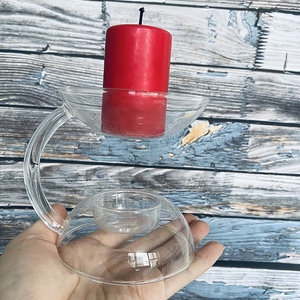 <span class=keywords><strong>Lampe</strong></span> à <span class=keywords><strong>huile</strong></span> raffinée/brûleur d'arômes, <span class=keywords><strong>lampe</strong></span> au design créatif, porte-bougie <span class=keywords><strong>en</strong></span> <span class=keywords><strong>verre</strong></span> - Product Image 5