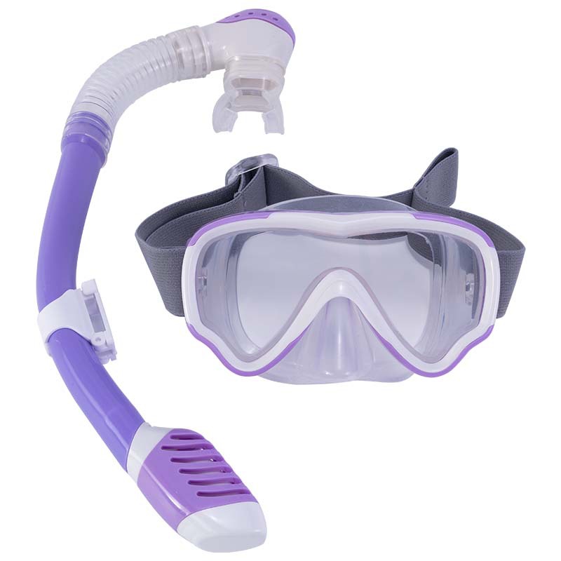 Ensemble violet et blanc