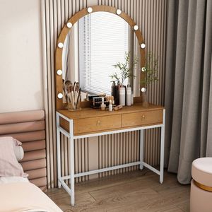 Hot bán hiện đại 2 ngăn kéo gỗ trắng Vanity NỘI THẤT PHÒNG NGỦ nhân đôi tủ - Product Image 6
