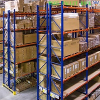 Stockage à haute densité d'entrepôt Supports à palettes robustes Utilisation de l'espace Système de rayonnage à palettes en acier Solutions