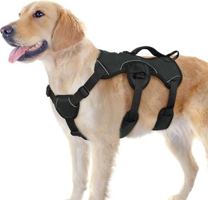 Arnés Personalizado para Mascotas, Arnés Antiescape para Perros, Ajustable, Reflectante, Sin Tirones, con Asa de Elevación y Clip para Correa, para Uso en Exteriores - Product Image 1