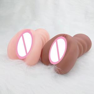 Fabriek Groothandel Goedkope Hoge Kwaliteit Beschikbaar Vaginaal + Anale Seks Soft Real Touch Vrouw Masturbatie Cup Volwassen Seksspeeltjes Voor Mannen - Product Image 2