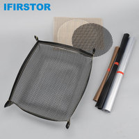 Prix bon marché de qualité alimentaire conception antiadhésive PTFE maille chauffage panier de nourriture ignifuge réutilisable barbecue panier de gril