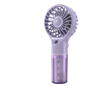 Siêu dài tuổi thọ pin mini cầm tay gió USB sạc với 4 phun chế độ, mạnh mẽ lực lượng fan hâm mộ, máy tính để bàn và cầm tay fan hâm mộ - Product Image 1