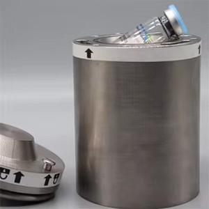 Contenedor de Almacenamiento de Radiofarmacéuticos, Recipiente de Aleación de Tungsteno de Alta Densidad, Recipiente de Protección para Viales Radioactivos de Medicina Nuclear Hospitalaria - Product Image 1