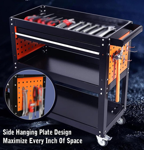 <b>Heavy</b> <b>Duty</b> 3-Layer <b>Tool</b> Cabinet with Wheels Storage Racks and Parts for Vehicle <b>Tools</b> New Generation <b>Tool</b> Carts - Product Image 5