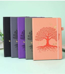 A5 PU Notebook Hardcover Elastic Band High Quality <b>Paper</b> Pocket Diary Enterprise Customized LOGO Business Gift - Product Image 4