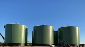 Cuve de fermentation automatique d'installation <span class=keywords><strong>domestique</strong></span> de réacteur de digesteur de biogaz anaérobie en acier boulonné de 10000m3 de Schumann - Product Image 5