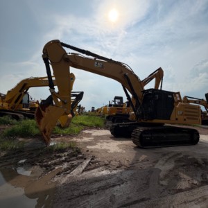Promotion : Excavatrice sur chenilles hydraulique CAT 345GC d'occasion, 45 tonnes, d'origine japonaise, en excellent état, pour travaux miniers et de construction intensifs - Product Image 2
