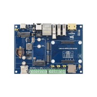 Tarjeta de Expansión Inalámbrica Industrial IoT para Raspberry Pi CM5, Tarjeta de Expansión 4G/5G/LoRa, Puerto Gigabit Ethernet RJ45