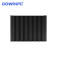 PC Industrial Integrado Intel Core i7 8550U i5 8250U i3-8130U i3-6006U i5-6200U, PC en Caja sin Ventilador, Doble LAN