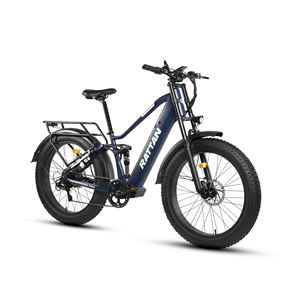 Bicicleta Eléctrica Urbana con Neumáticos Gruesos, Batería de Litio, Motor Eléctrico para Adultos, Cuadro de Aluminio, Stock en Almacén del Reino Unido - Product Image 1