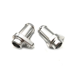 Tirachinas de caza de aluminio dorado rosa con mecanizado CNC y mango de PEI ámbar - Product Image 3