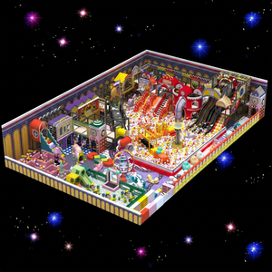 สนามเด็กเล่นในร่มแบบใหม่ ดีไซน์ตามสั่ง สำหรับเด็ก พร้อมเครื่องเล่น Naughty Castle และอุปกรณ์สนามเด็กเล่นในร่มสำหรับเด็ก - Product Image 1