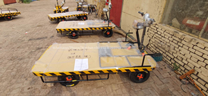 Carretilla Eléctrica de Jardín con Plataforma de 1000 kg de Capacidad de Carga, en Oferta - Product Image 6