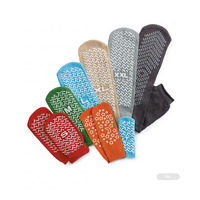 KH- H027 Chaussettes antidérapantes Chaussettes d'hôpital antidérapantes Chaussettes antidérapantes pour personnes âgées