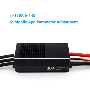 ตัวควบคุมความเร็วแบบไร้แปรงถ่าน 200A ESC 5-14S Lipo ไม่มี BEC, ตั้งโปรแกรมได้ผ่านแอพ, รองรับการถอยหลัง สำหรับโดรน FPV ปีกตรึงขนาดใหญ่ - Product Image 1