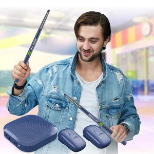 Nueva tecnología Karaoke <span class=keywords><strong>Virtual</strong></span> Air Drum Kit Nueva generación Pequeño portátil Sonido extraordinario - Product Image 6