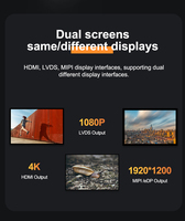 Carte mère K-S905 Amlogic S905D3 Quad-Core pour l'affichage numérique, le contrôle industriel et les appareils intelligents
