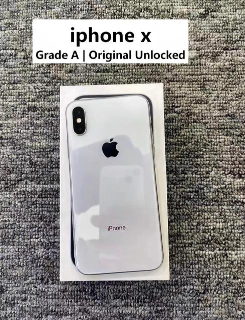 iPhone X Original Unlocked  A+Grade Full Test Bulk 64GB-256GB Wholesale