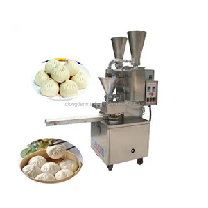 Otomatik manuel Baozi yapımcısı pasta Momo makinesi küçük çorba hamur tahıl ürün imalat makinesi Xiao uzun Bao Bun dolum makinesi