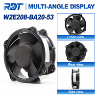 Ventilateur axial de refroidissement pour armoire de commande W2E208-BA20-53 – Unité de remplacement pour système de ventilation industrielle