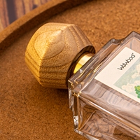 Vietnam hecho a mano WeWood corona ceniza madera Spray botella de Perfume tapas elegante tapa de madera para botellas país-producto auténtico
