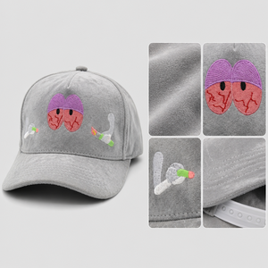 Gorra de Béisbol de Gamuza con Logotipo Bordado Personalizado, <span class=keywords><strong>6</strong></span> Paneles, Reactiva a la Luz Solar, Cambia de Color con el Calor, Gorro Promocional - Product Image 5