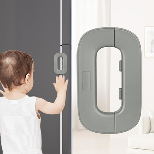SUNNUO Verrous de sécurité pour portes et réfrigérateurs pour enfants et bébés, en plastique de haute qualité, pour porte de réfrigérateur et congélateur, cuisine - Product Image 2
