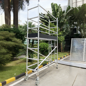 <span class=keywords><strong>Industrie</strong></span> de la construction Fabricant professionnel Tour d'échafaudage en aluminium polyvalente Échafaudage mobile en aluminium - Product Image 2