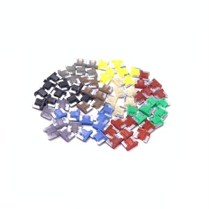 Nylon 32V 2A-<span class=keywords><strong>40A</strong></span> profil bas <span class=keywords><strong>Mini</strong></span> <span class=keywords><strong>fusible</strong></span> Micro voiture fusibles Auto Micro lame automobile Fusibles pour RV bateau Automobile camion - Product Image 3