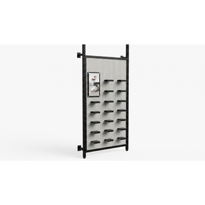 OEM Fashion <b>Rack</b> W2-1 0.8mm, customizable Required Assembly Various 4 Layers Supermarket <b>Rack</b> Freestanding Vertical - Product Image 3