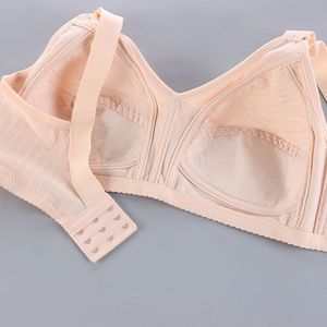 ملابس داخلية نسائية كبيرة الحجم للربيع والصيف، حمالة صدر للصدر الكبير تظهر صغيرة الحجم، مقاس كبير بدون حلقات معدنية، تصميم قوطي - Product Image 3