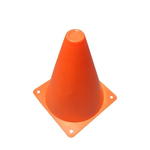 Conos de tráfico de plástico de 7 pulgadas, marcador de agilidad para entrenamiento deportivo, cono para fútbol, patinaje, fútbol, baloncesto, interior y Ou - Product Image 1