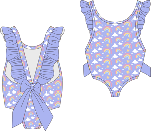 ملابس سباحة عالية الجودة مخصصة للفتيات المراهقات، طقم بيكيني من قطعتين للأطفال والمراهقات، ملابس شاطئ 2026 - Product Image 2