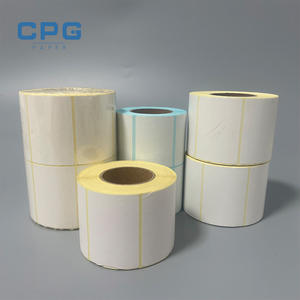 Factory Customization High Quality BPA Free Top Coated White Oil Proof Eco-Friendly Recyclable Thermal Shipping Labels Paper - Product Image 1