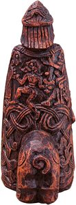 Statuetta in Resina con Finitura in Legno del Dio Norreno della Raccolta - Product Image 4