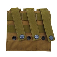 Pochette tactique pour chargeur de 9 mm Molle, étui de chasse Molle, pochette triple, double ou simple pour chargeur, pour articles de chasse, simple/double/triple