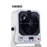 KESD KF-21AW-6P ESD Ventilateur ionisant d'établi Ventilateur ionique à nettoyage automatique Ventilateur électrique Moyenne pression DC 24V