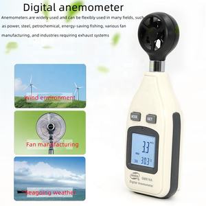 GM816A דיגיטלי מהירות אוויר/טמפרטורת אוויר 30 M/S <span class=keywords><strong>LCD</strong></span> דיגיטלי מהירות מכשירי מדידה - Product Image 6