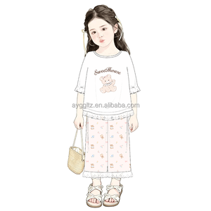 Pyjamas en pur coton pour garçons et filles, vêtements de détente chauds et respirants toutes saisons, pour enfants de 3 à 12 ans, vente en gros de l'usine Guaiguailong - Product Image 5