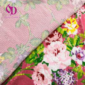 Monet pintura estilo 5mm lantejoulas bordado pano estilo chinês rosas padrão cheongsam vestir para casamento dos meninos - Product Image 4