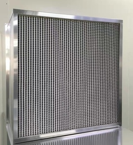 New H13 H14 hiệu quả cao sợi thủy tinh sâu xếp li separator HEPA Bộ lọc không khí cho dược phẩm bán dẫn nhà máy snaf - Product Image 5