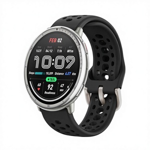 Montre connectée Amazfit Active 2 44 mm GPS, tracker d'activité, batterie 10 jours, moniteur <span class=keywords><strong>de</strong></span> sommeil, 160 modes sportifs, résistante à l'eau, assistant IA - Product Image 1