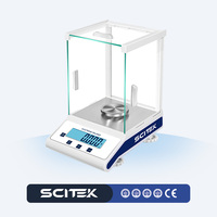 Balance analytique électronique SCITEK Calibrage externe 100 g -500g Balance analytique 0.001g