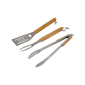Campingaz ชุดมือจับไม้3ชิ้นสำหรับเครื่องครัวกลางแจ้งสำหรับการตั้งแคมป์ - Product Image 1
