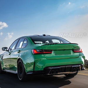 Difusor de Parachoques Trasero Negro Brillante, Alerón Lateral, Protector de Parachoques Trasero para BMW G80 M3 G82 M4 2021 2022 2023 - Product Image 6