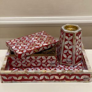 Ensemble de brûleur d'encens indien de luxe Mother Pearl Oud (encensoir)-Aromathérapie écologique 100% aromatique naturel pour - Product Image 5